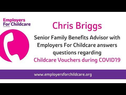 Childcare Vouchers during COVID19 - advice for parents on managing their Childcare Voucher account