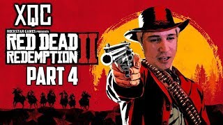 xQc Plays Red Dead Redemption 2 | Part 4 | xQcOW