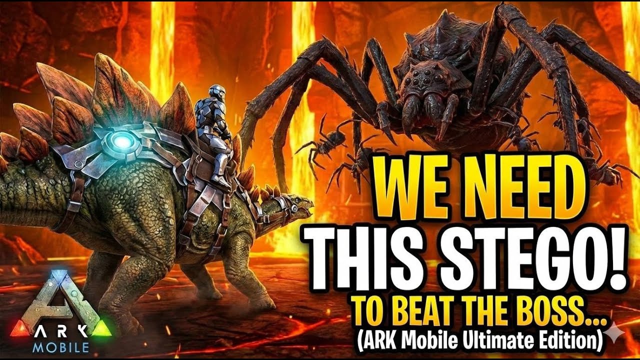 We NEED This Stego to Beat the Boss... (ARK Mobile ultimate edition) Ep 5