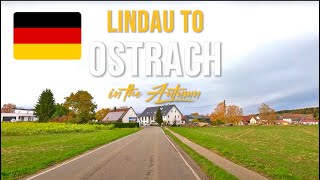 Driving in Germany 🇩🇪 from Lindau to Ostrach in November 2023.
