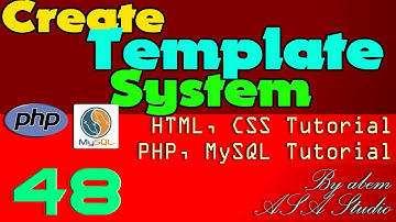 Create Template System, 48, Footer Position and Z Index [Finished] PHP, MySQL, CSS Tutorial Series