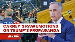 Carney BARELY Contains Himself Responding to Trump PROPAGANDA