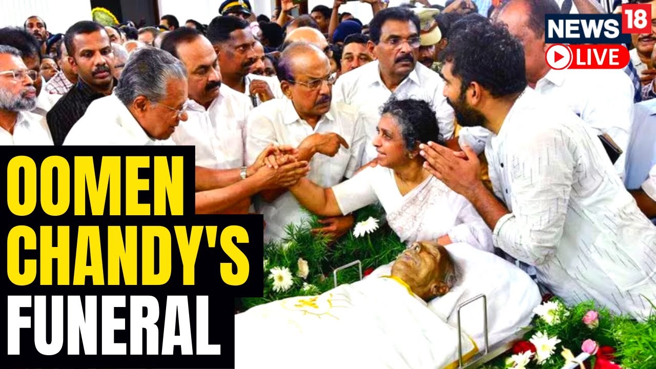 Funeral Service Of Oommen Chandy