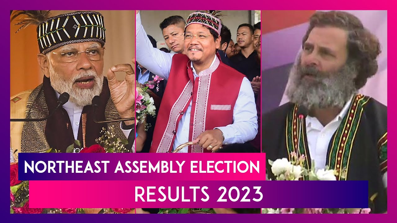 Northeast Assembly Election 2023: Big Gains For BJP In Tripura, Nagaland; Trailing In Meghalaya