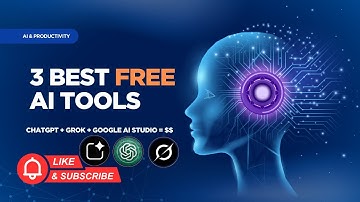 3 Free AI Tools to Make Money Online | Use ChatGPT, Grok AI & Google AI Studio to Make Daily Income