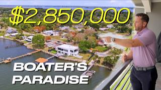 Inside A $2.85M Merritt Island Waterfront Home (Boater’s Dream)