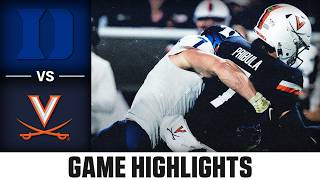Duke vs. Virginia Game Highlights | 2026 ACC Football