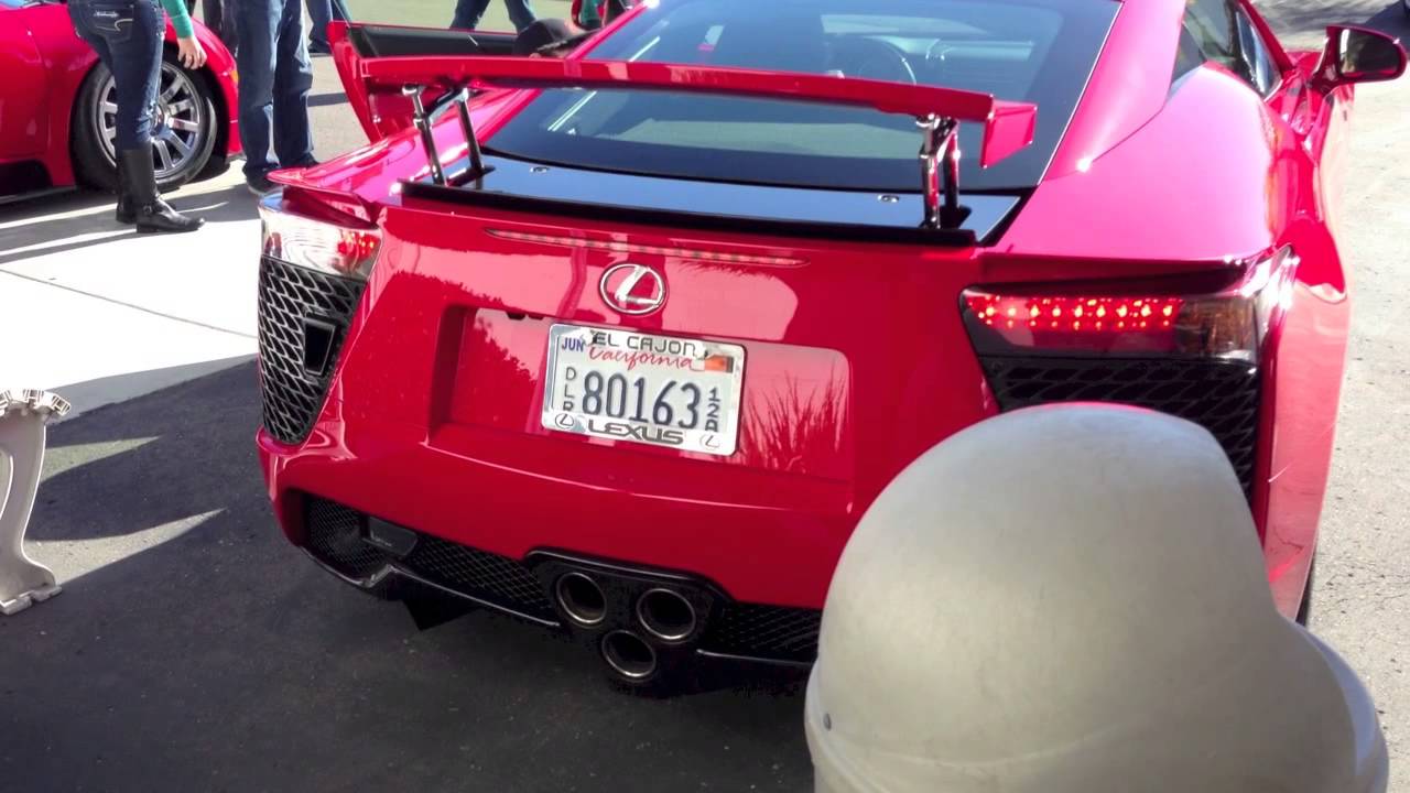 Lexus LFA Startup + Idle