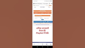 PMAY Status Check PMAY Urban 2.0 Status Check By Adhaar PMAY Track Application PM Awas Status Check