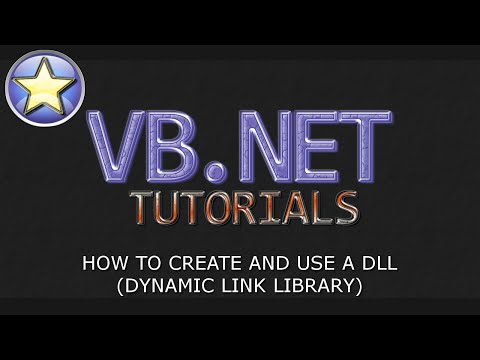 VB.NET Tutorial - Create a DLL / Class Library (Visual Basic .NET)