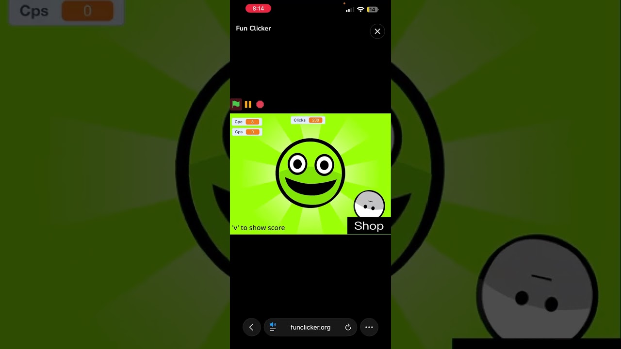 Fun clicker (warning very scary for children)