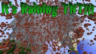 I Made it Rain TNT | Blew Up My School Library Minecraft Style screenshot 4