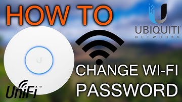 How to change Wi-Fi Password / Ubiquiti Unifi