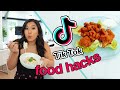 TESTING TIKTOK FOOD HACKS!! ...they're actually good!?