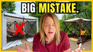 I Bought the Wrong Clam Tent… 😬