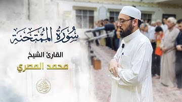 سورة الممتحنة كاملة || الشيخ " محمد المصري "