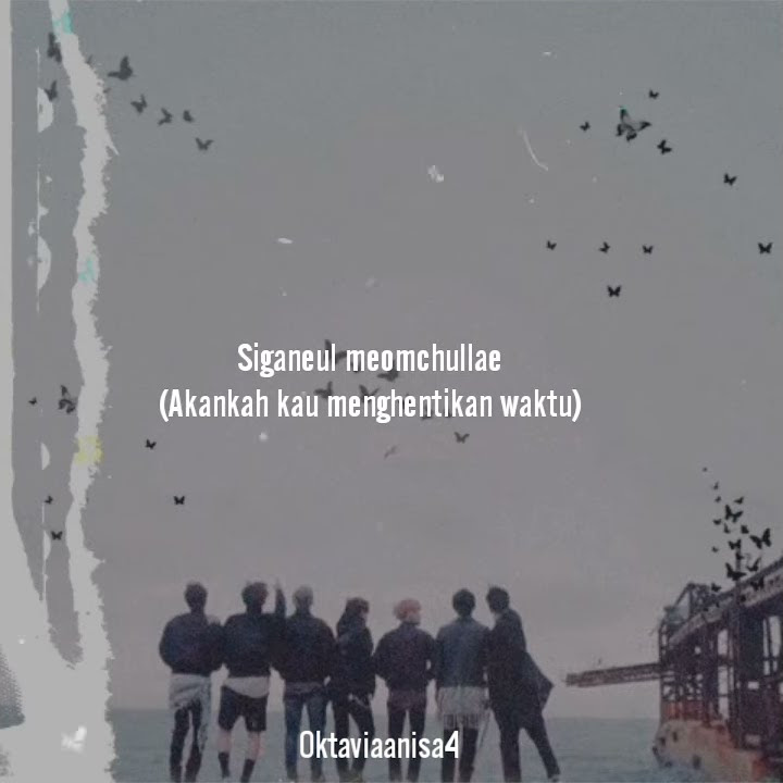 Story WA BTS - Butterfly [Lyrics dan Terjemahan]