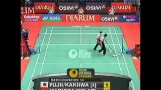 2011 Indonesia Open Badminton Semifinal - WD (Vita/Nadya - Fuji/Kakiiwa) Game 1