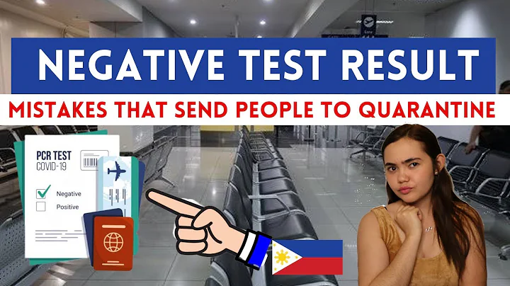 5 THINGS YOUR NEGATIVE TEST RESULT MUST HAVE FOR IT TO BE ACCEPTABLE | SMOOTH CHECK IN,NO QUARANTINE