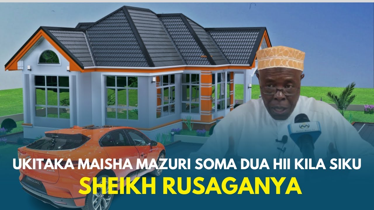 🔴Ukitaka Maisha Mazuri Basi Soma Dua Hii Kila Siku - Darsa la Qur'an | Sheikh Hashim Rusaganya