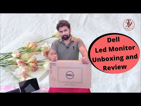 Dell E2016HV Led Monitor Unboxing and Review.