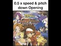 0.5 x speed &amp; pitch down 召喚王 ( 2005 ) cantonese opening || 真・女神転生Dチルドレンライト&amp; ダーク