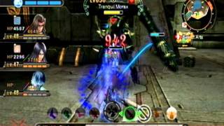 Xenoblade Chronicles: Secure Enalda Control Base in Sword Valley
Battle against uniqe mechon monster Tranquil Morax for the surprise quest Secure Enalda Control Base in Sword Valley. Tranquil Morax is level 50, so you should be at least level 46+ before attempting this fight/quest, and make sure you have Shulks shield ability at level 6+, since Moraxs talent attack is also level 6 and does heavy damage.
Recommended party is Dunban/Reyn for tankage, Shulk for Monado abilities, and Sharla for healing. Xenoblade Chronicles: Secure Enalda Control Base in Sword Valley
