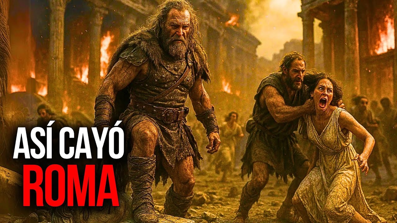 Cómo Los Bárbaros Derribaron Roma, El Mayor Imperio de La Historia
