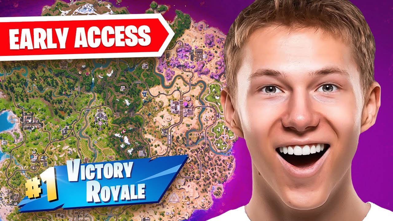 I GOT EARLY ACCESS TO FORTNITE CHAPTER 7!