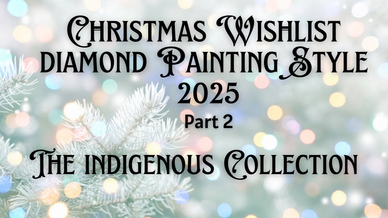 Рождественская серия желаний, часть 2 | Стиль алмазной живописи | 6 холстов из коллекции «Аборигены»