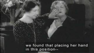 Helen Keller & Anne Sullivan (1928 Newsreel Footage with Open Captions and Audio Description)