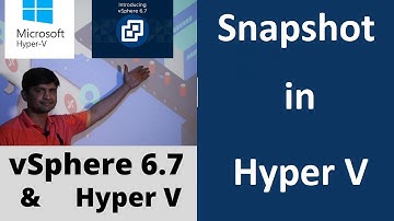 Lecture 30 How to Create and Restore Snapshot in Microsoft Hyper Visor for Disaster Recovery | Lab