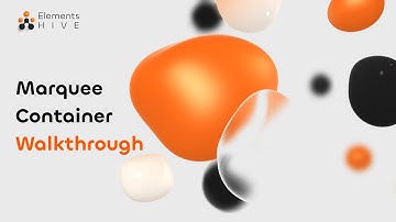 Marquee Container for Breakdance Walkthrough