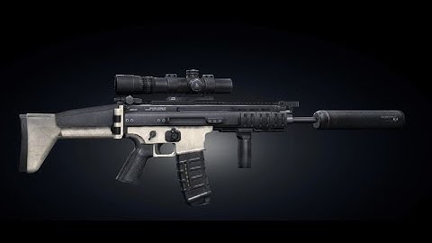 Contract Wars: SCAR-L with NightForce NXS scope