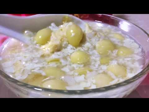 Video Cach nấu Chè bo bo,bạch quả , (GINKGO，BEAN CURD SKIN... - youtube