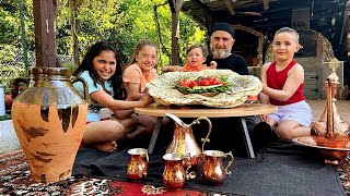 НЕВЕРОЯТНОЕ НАСЛАЖДЕНИЕ 🥟 ЭТО ЛУЧШЕЕ, ЧТО Я КОГДА-ЛИБО ЕЛ ❗ Готовка на свежем воздухе