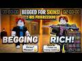 I begged for skins... │ Counter Blox Trading!
