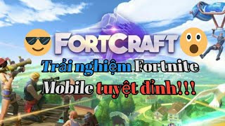 Fortcraft gameplay #1 Best copy of Fortnite on Mobile screenshot 3