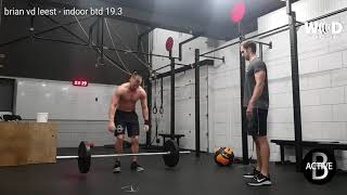 Brian van der Leest indoor beach throwdown 19.3
