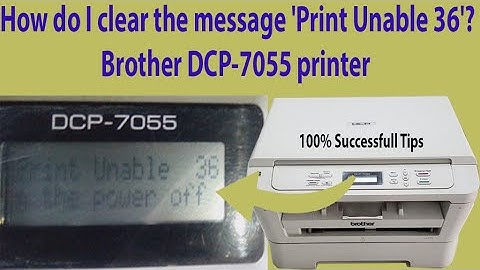 How do I clear the message 