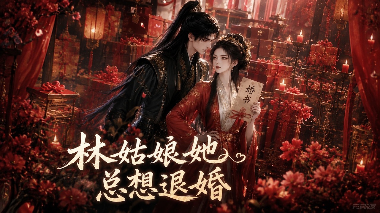 🔔🔔🔔【爆劇來襲】《退婚不成反被寵：冷麵指揮使動了心》一心想退婚的林渺渺瘋狂作妖，卻意外被未來公公婆婆寵上天，直到冷麵陸晏真放手她才慌了！ #沙雕動畫 #漫劇 #ai #爽文