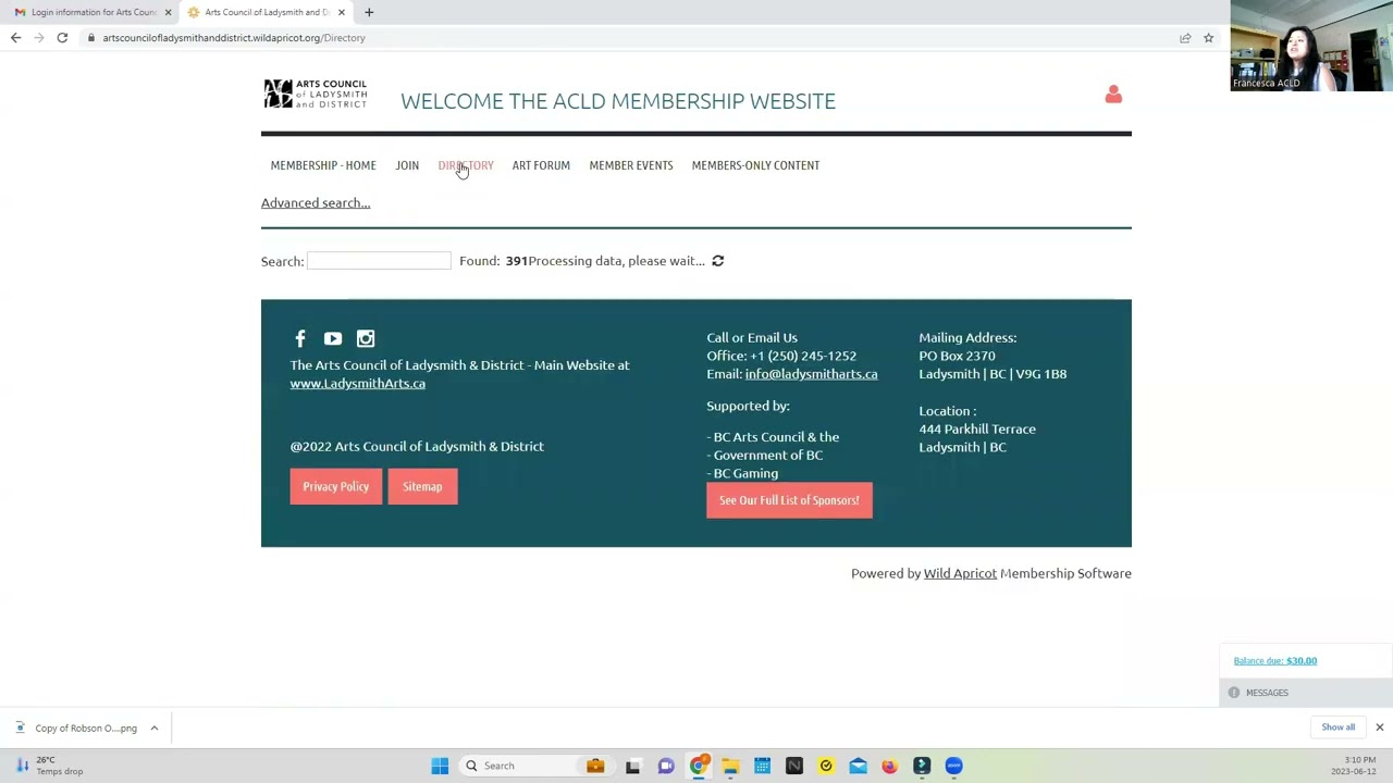 Tutorial 2: Creating Your Artist Profile as a Member