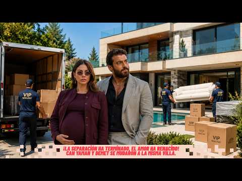 ¡La separación ha terminado, el amor ha renacido! Can Yaman y Demet se mudaron a la misma villa.