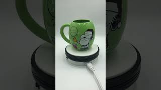☕ Kcare Peanuts Christmas Oversized Ceramic Mug - Green Snoopy & Woodstock #coffee #mug #snoopy