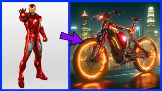 AVENGERS But BICYCLE 🚲 VENGERS 🔥 All Characters (marvel & DC) 2024💥