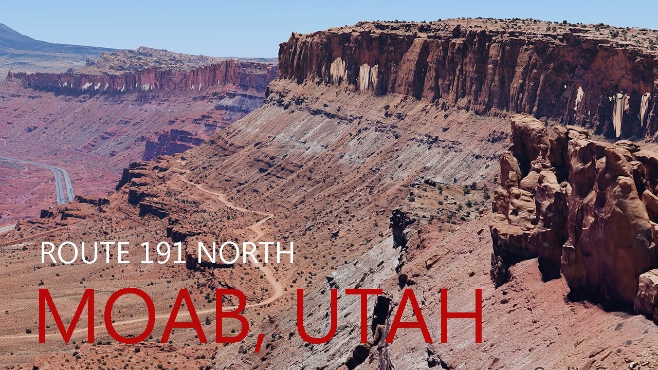 Exploring the North of Moab Utah on Route 191