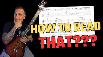 How To Read Symbols On Tabs (Beginner Guitar Lesson)