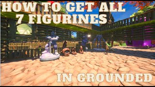 GROUNDED 1.2 Update (The Super Duper Update) | How to get all 7 Statues/Figurines in the game!