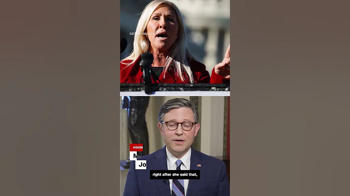 Johnson responds to MTG breaking with GOP over shutdown