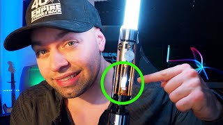 THIS LIGHTSABER IS SICK! Starkiller's with Exposed Crystal Design